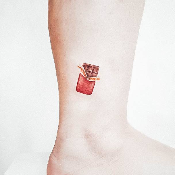 Wonderful Body Art Chocolate Tattoo For Women