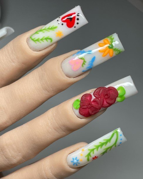 Wonderful Body Art Cinco De Mayo Nail For Women