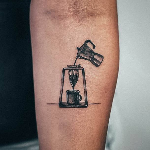 Wonderful Body Art Coffee Mug Tattoo For Women