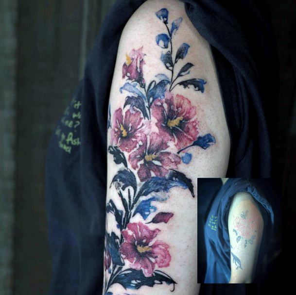 Wonderful Body Art Cover Up Tattoo For Women