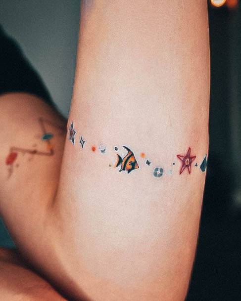 Wonderful Body Art Cute Simple Tattoo For Women