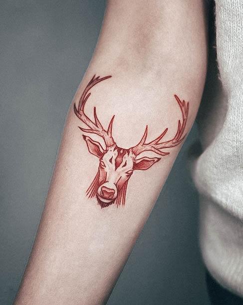 Top 100 Best Deer Tattoos for Women - Buck and Doe Design Ideas