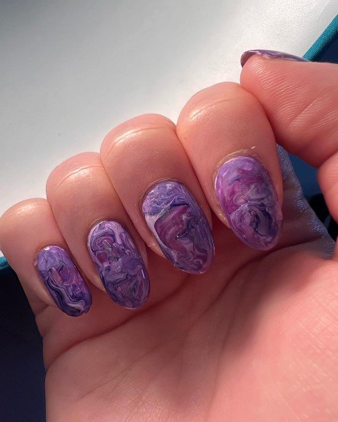 Wonderful Body Art Marble Nail For Women