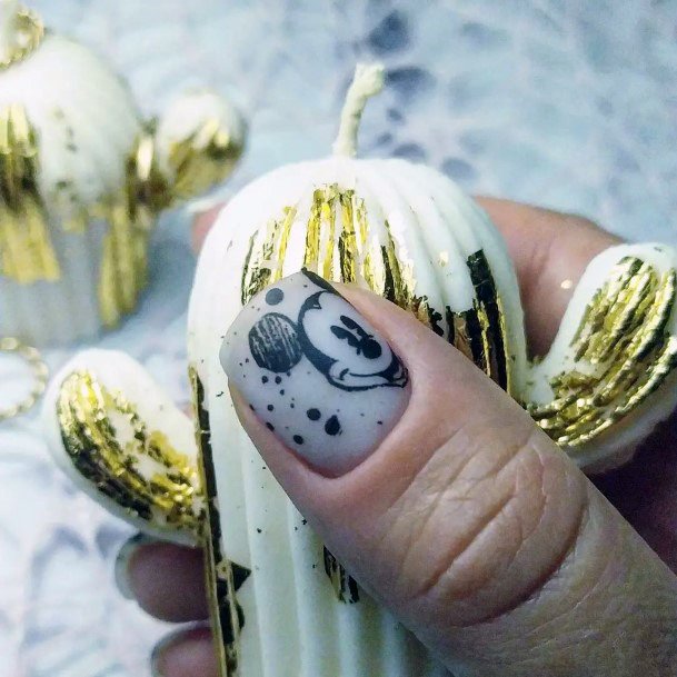 Wonderful Body Art Mickey Mouse Nail For Women