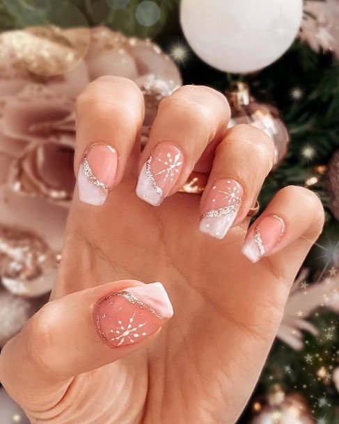 Wonderful Body Art Pale Pink Nail For Women