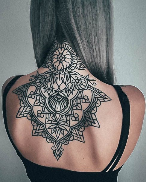 Wonderful Body Art Sacred Geometry Tattoo For Women