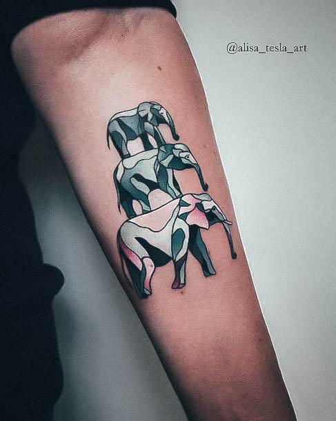 Wonderful Body Art Unique Tattoo For Women