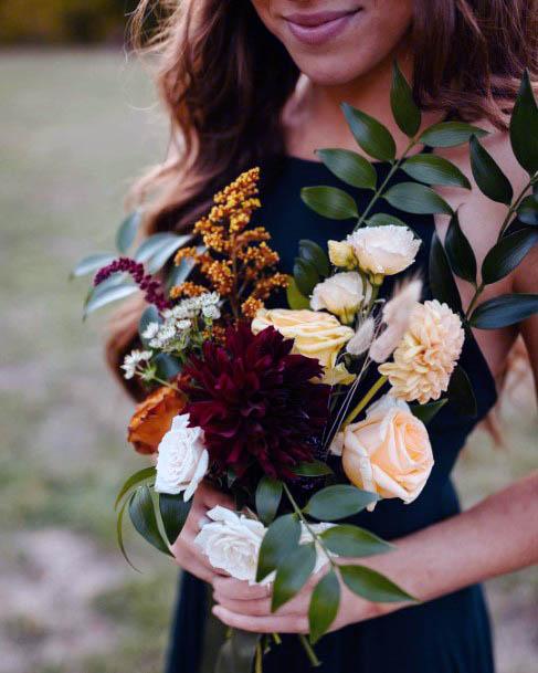 Wonderful Fall Wedding Flowers