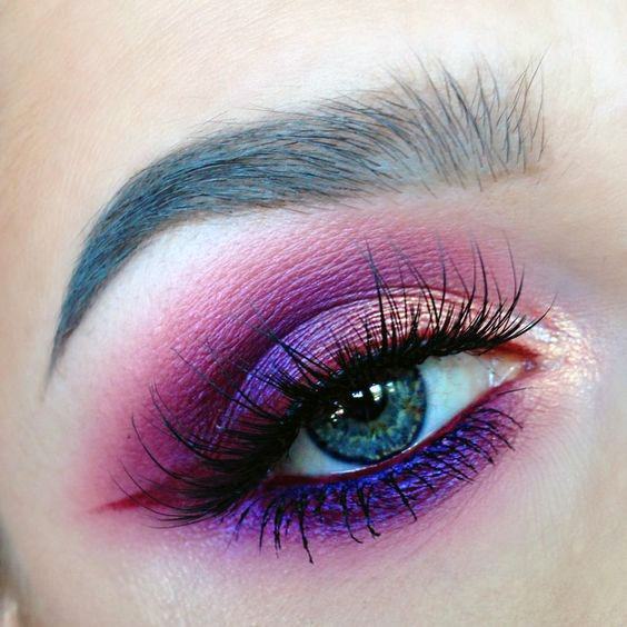 Wonderful Purple Eyeshadow Women