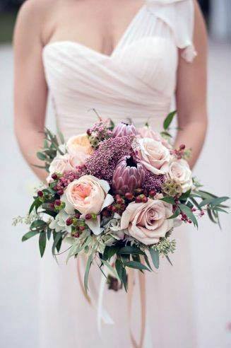 Wonderful Rose Wedding Bouquet