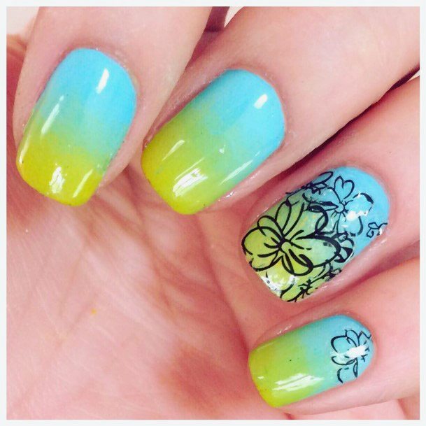 Wonderful Tropical Nails Women