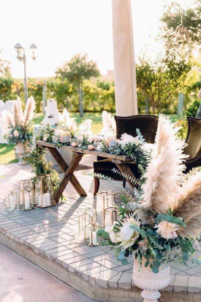 Wonderful Wedding Head Table Decor