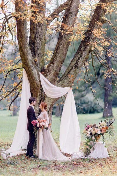 Wonderful Wedding Tree Decor