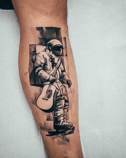 Wondrous Astronaut Tattoo For Woman