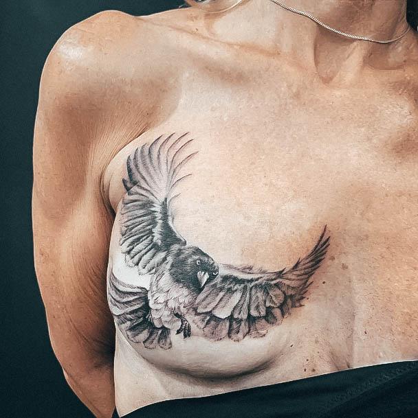 Wondrous Breast Cancer Tattoo For Woman