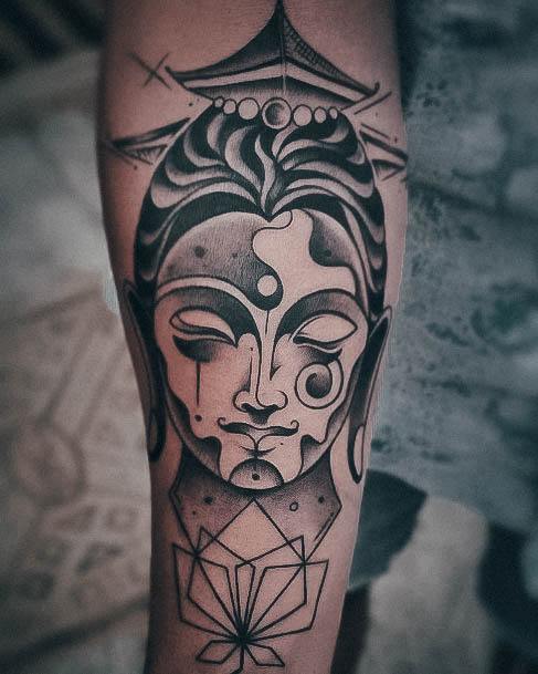 Wondrous Buddha Tattoo For Woman