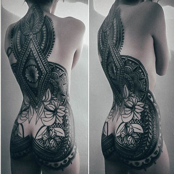 Wondrous Butt Tattoo For Woman