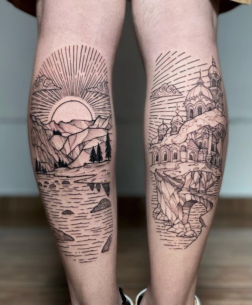 Wondrous Castle Tattoo For Woman