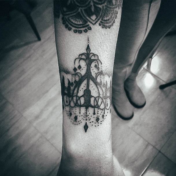 Wondrous Chandelier Tattoo For Woman