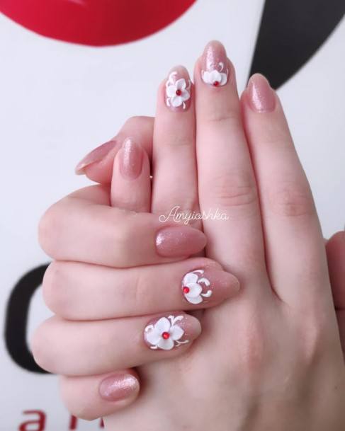 Wondrous Christmas Gel Nail For Woman