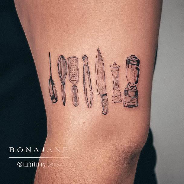 Wondrous Cooking Tattoo For Woman