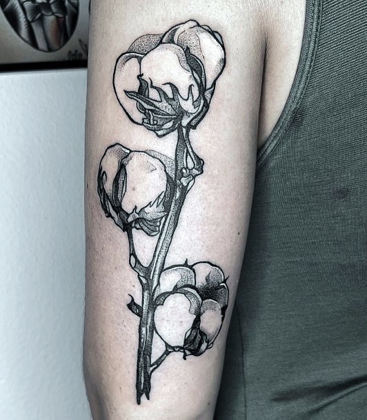 Wondrous Cotton Tattoo For Woman