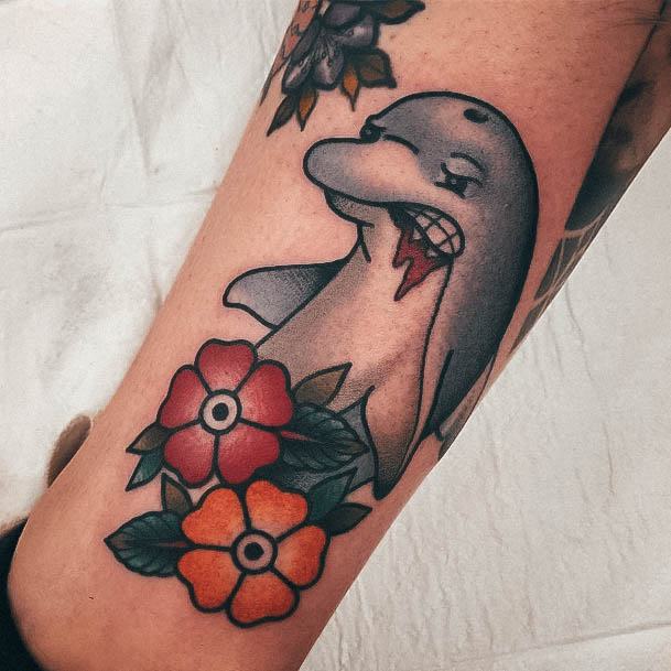 Wondrous Dolphin Tattoo For Woman