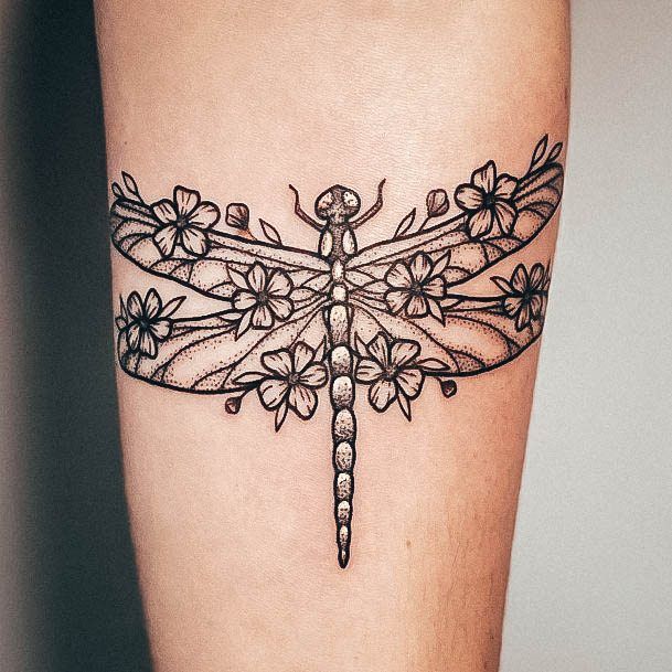 Wondrous Dragonfly Tattoo For Woman