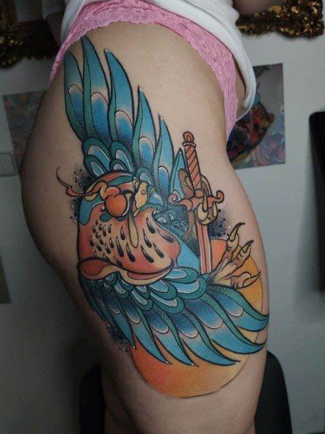 Wondrous Eagle Tattoo For Woman