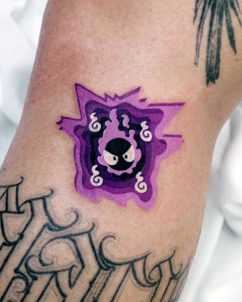 Wondrous Gengar Tattoo For Woman