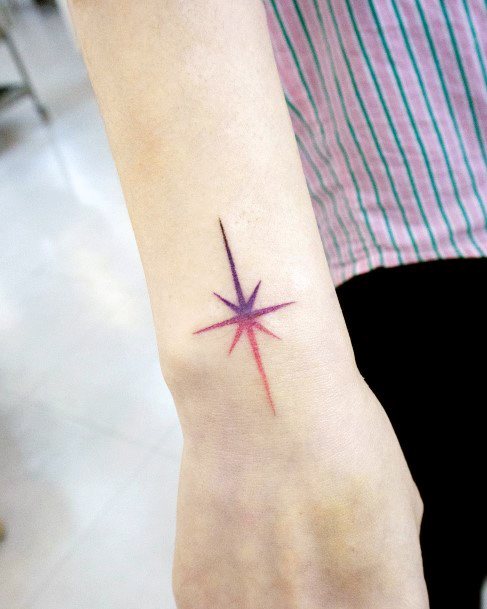 Wondrous Gradient Tattoo For Woman