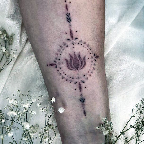 Wondrous Handpoke Tattoo For Woman