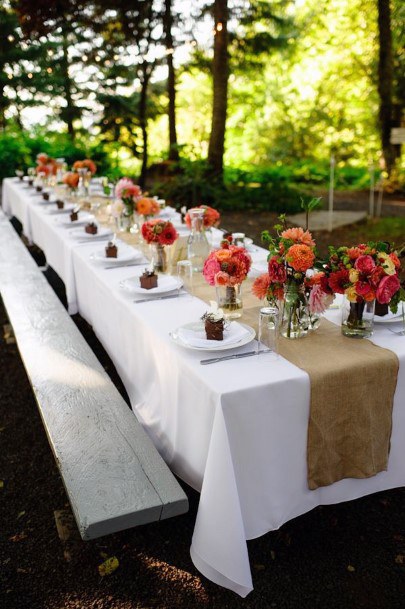 Wondrous June Wedding Flowers Table