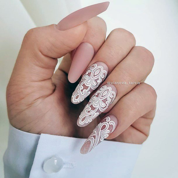 Wondrous Lace Nail For Woman