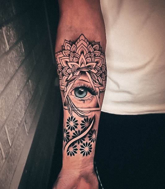 Wondrous Ladies All Seeing Eye Tattoos