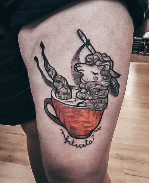 Wondrous Ladies Alpaca Tattoos