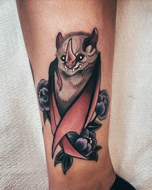 Wondrous Ladies Bat Tattoos