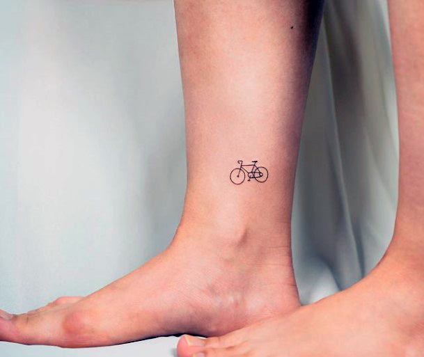 Wondrous Ladies Bicycle Tattoos