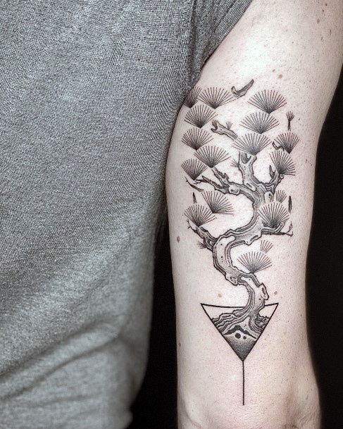 Wondrous Ladies Bonsai Tattoos