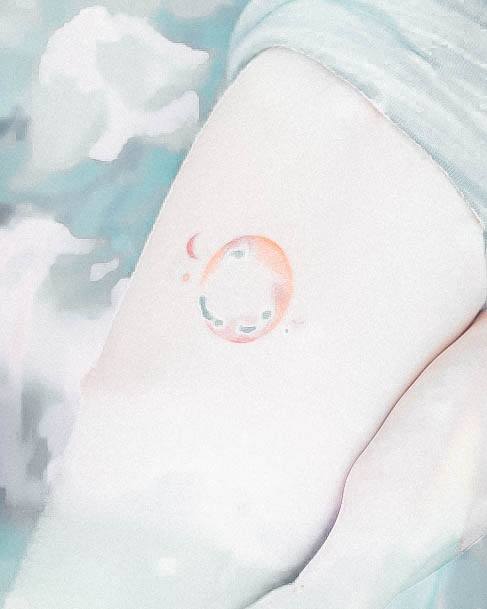 Wondrous Ladies Bubble Tattoos