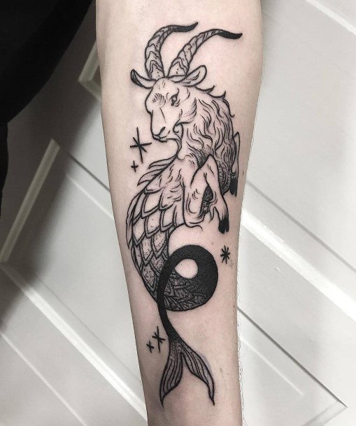 Wondrous Ladies Capricorn Tattoos