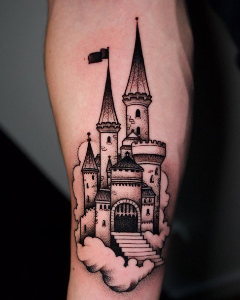 Wondrous Ladies Castle Tattoos