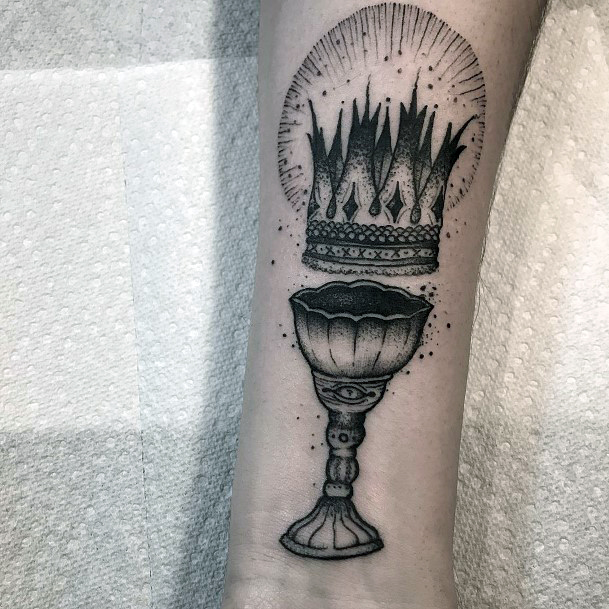 Wondrous Ladies Chalice Tattoos