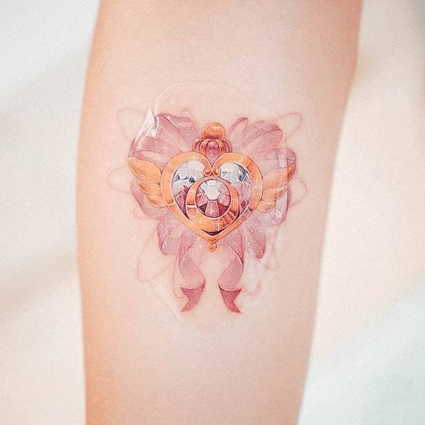 Wondrous Ladies Crystal Tattoos