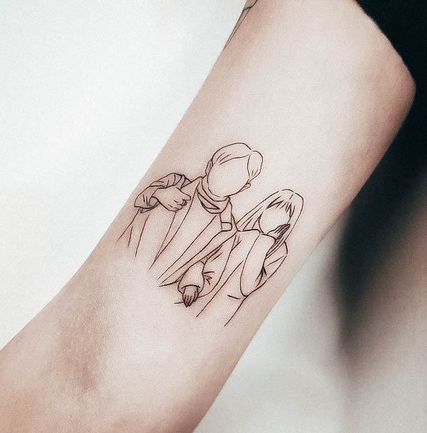 Wondrous Ladies Family Tattoos