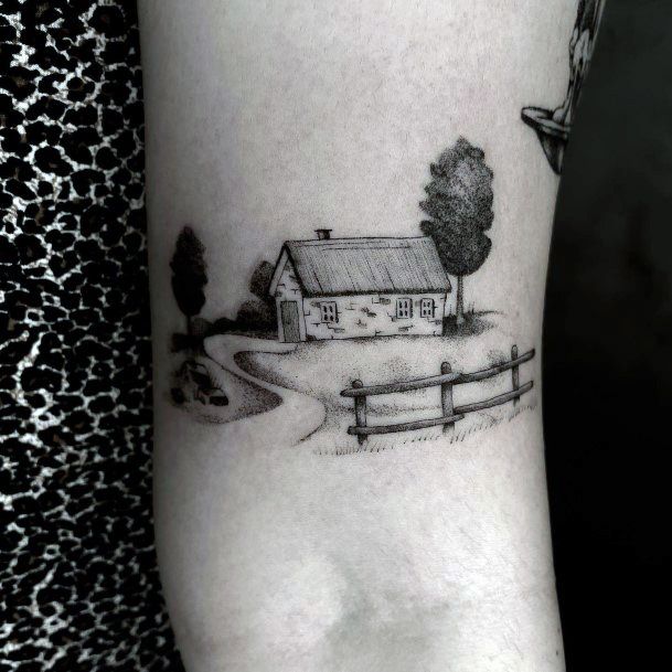 Wondrous Ladies Farm Tattoos