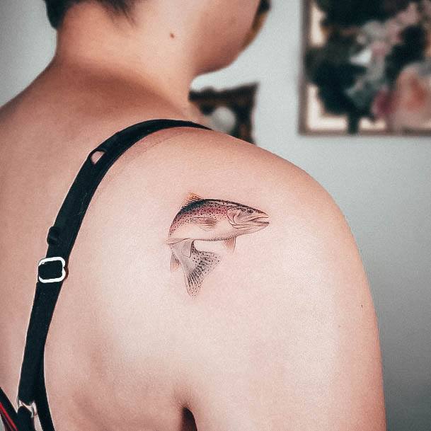 Wondrous Ladies Fish Tattoos