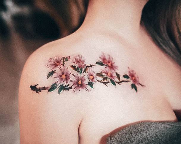 Wondrous Ladies Hibiscus Tattoos