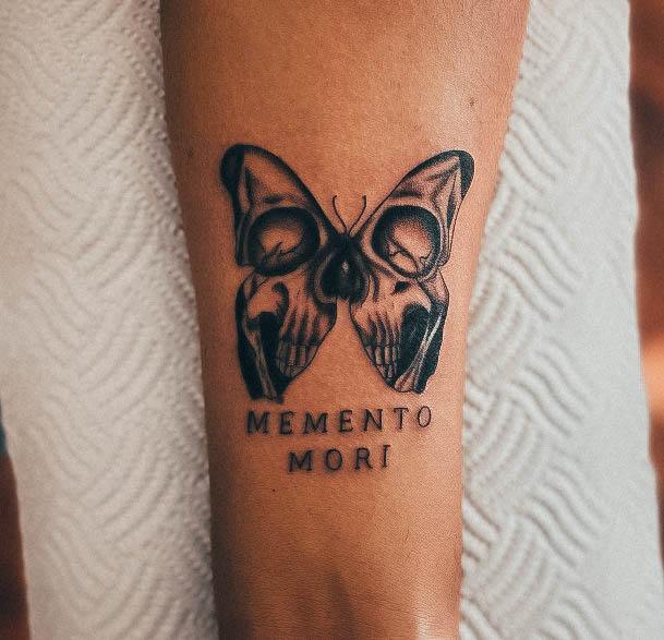 Wondrous Ladies Memento Mori Tattoos