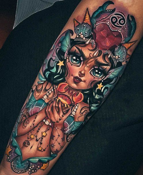 Wondrous Ladies Mermaid Tattoos